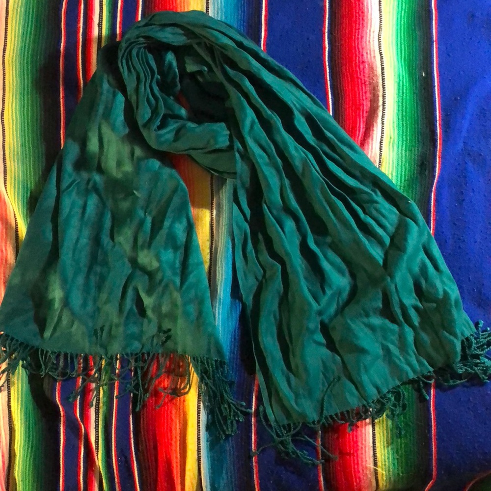 Pashmina Scarf in a Beautiful Deep Teal Shade
